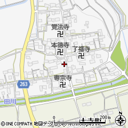 滋賀県長浜市中野町529周辺の地図