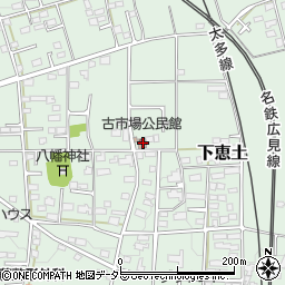 岐阜県可児市下恵土745周辺の地図