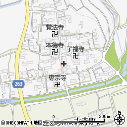 滋賀県長浜市中野町530周辺の地図