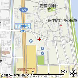 鳥取県倉吉市下田中町966周辺の地図