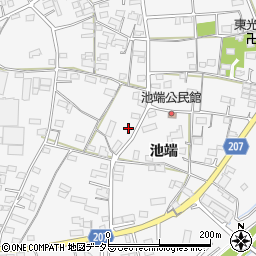 岐阜県加茂郡坂祝町酒倉池端周辺の地図