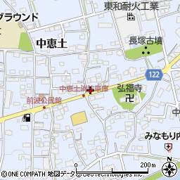 岐阜県可児市中恵土1928周辺の地図