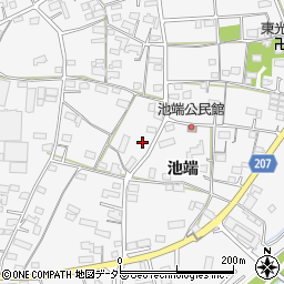 岐阜県坂祝町（加茂郡）酒倉（池端）周辺の地図