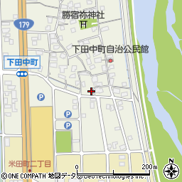 鳥取県倉吉市下田中町1048周辺の地図