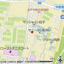 千葉県長生郡白子町中里4360周辺の地図