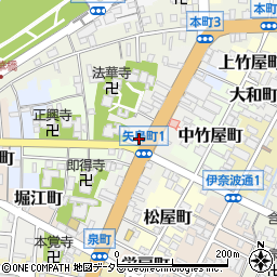 松野本店周辺の地図