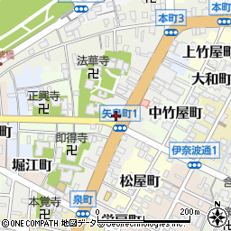 松野本店周辺の地図