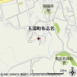 島根県松江市玉湯町布志名352周辺の地図