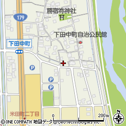 鳥取県倉吉市下田中町1046周辺の地図