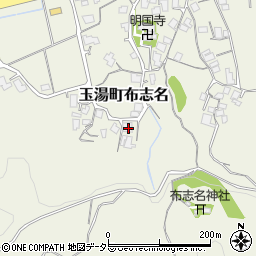 島根県松江市玉湯町布志名354周辺の地図