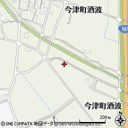 滋賀県高島市今津町酒波389-2周辺の地図