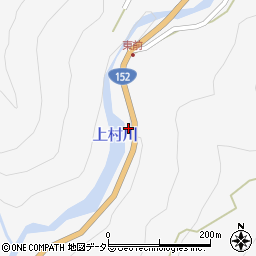 長野県飯田市上村206周辺の地図