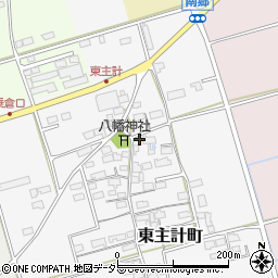 滋賀県長浜市東主計町155周辺の地図
