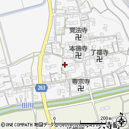 滋賀県長浜市中野町390周辺の地図