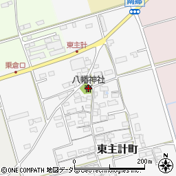 滋賀県長浜市東主計町190周辺の地図