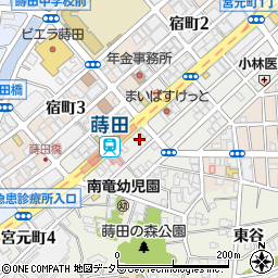 神奈川県横浜市南区宮元町3丁目55周辺の地図