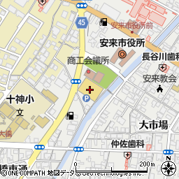 株式会社丸合安来店周辺の地図