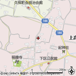 千葉県市原市上高根602-2周辺の地図