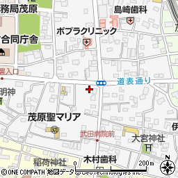千葉県茂原市高師973周辺の地図