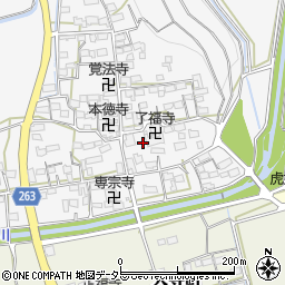 滋賀県長浜市中野町541周辺の地図