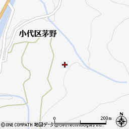 兵庫県美方郡香美町小代区茅野616周辺の地図