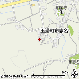 島根県松江市玉湯町布志名343周辺の地図