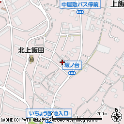神奈川県横浜市泉区上飯田町2890-70周辺の地図