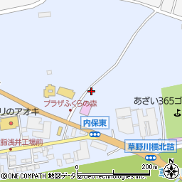 滋賀県長浜市内保町88周辺の地図