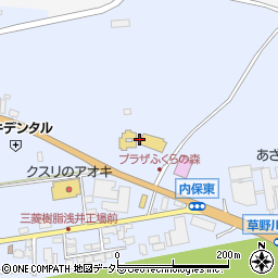 滋賀県長浜市内保町2843周辺の地図