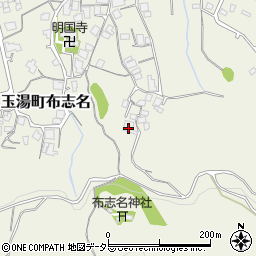 島根県松江市玉湯町布志名248周辺の地図