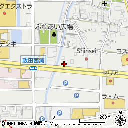 岐阜県本巣市政田1380-1周辺の地図