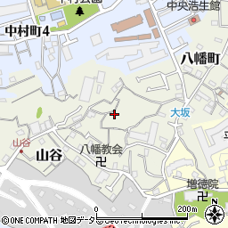 神奈川県横浜市南区八幡町83周辺の地図