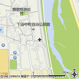 鳥取県倉吉市下田中町184周辺の地図