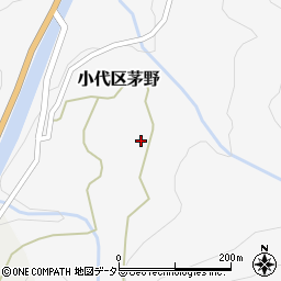 兵庫県美方郡香美町小代区茅野477周辺の地図