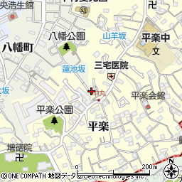 神奈川県横浜市南区八幡町32周辺の地図