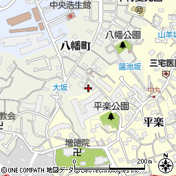 神奈川県横浜市南区八幡町47周辺の地図