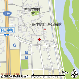 鳥取県倉吉市下田中町147周辺の地図