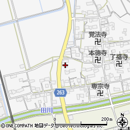 滋賀県長浜市中野町511周辺の地図