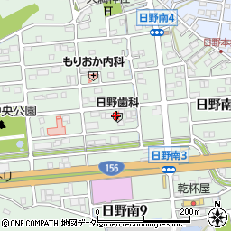 日野歯科医院周辺の地図
