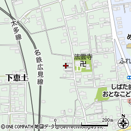 岐阜県可児市下恵土519周辺の地図