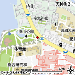 鳥取県米子市西町72周辺の地図