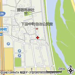 鳥取県倉吉市下田中町150周辺の地図