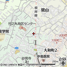 竹之丸十番館周辺の地図