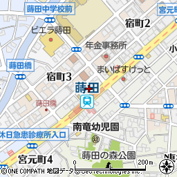 神奈川県横浜市南区宮元町3丁目46周辺の地図
