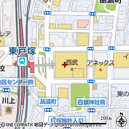 ウェンディーズ・ファーストキッチン西武東戸塚Ｓ．Ｃ．店周辺の地図