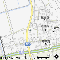 滋賀県長浜市中野町512周辺の地図
