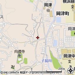 神奈川県横浜市泉区岡津町2166周辺の地図