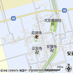 応徳寺周辺の地図