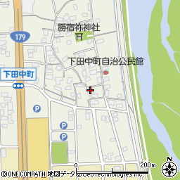 鳥取県倉吉市下田中町143周辺の地図