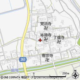 滋賀県長浜市中野町594周辺の地図